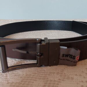 Men's SWISSGEAR Brown Leather Belt Size M